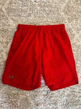 Under Armour Red Men's Training Shorts